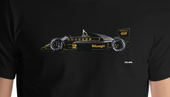 The Lotus 98T - Aryton Senna