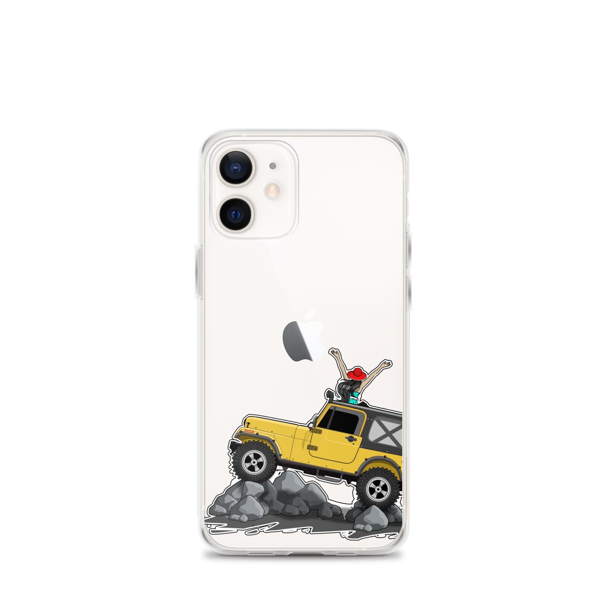 Jeep on the Rocks iPhone Case