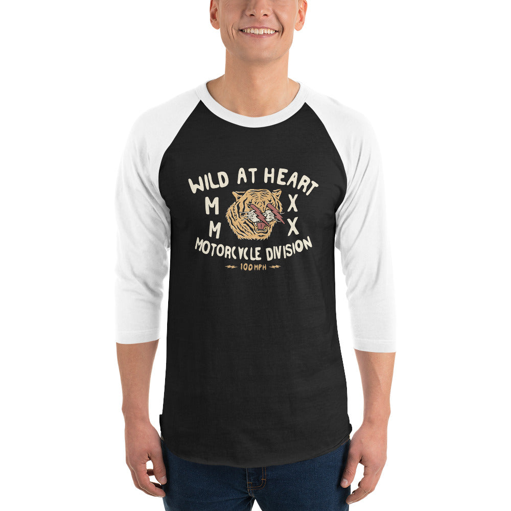 Wilde At Heart 3/4 sleeve raglan shirt