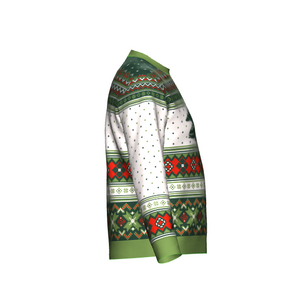 Porsche "Ugly" Christmas Knit Sweater (green)