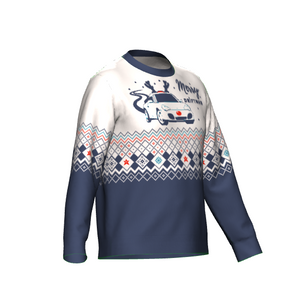 Porsche 996 "Ugly" Christmas Knit Sweater (navy)