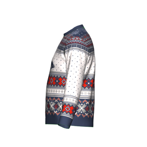 Porsche "Ugly" Christmas Knit Sweater (navy)