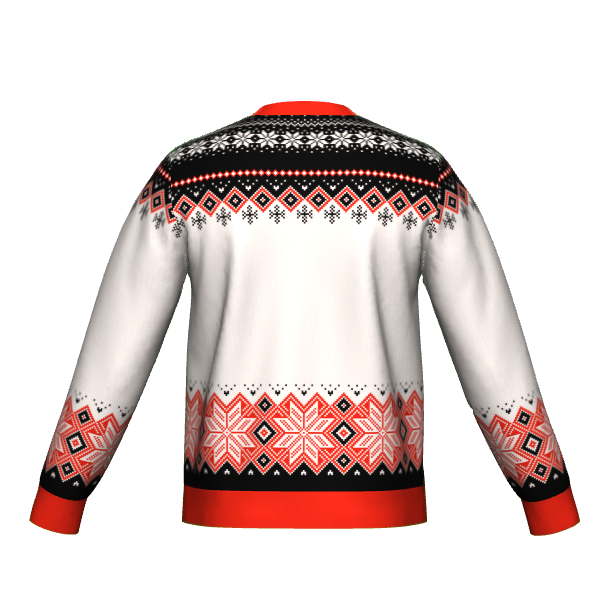 C1 Corvette "Ugly" Christmas Knit Sweater (black)