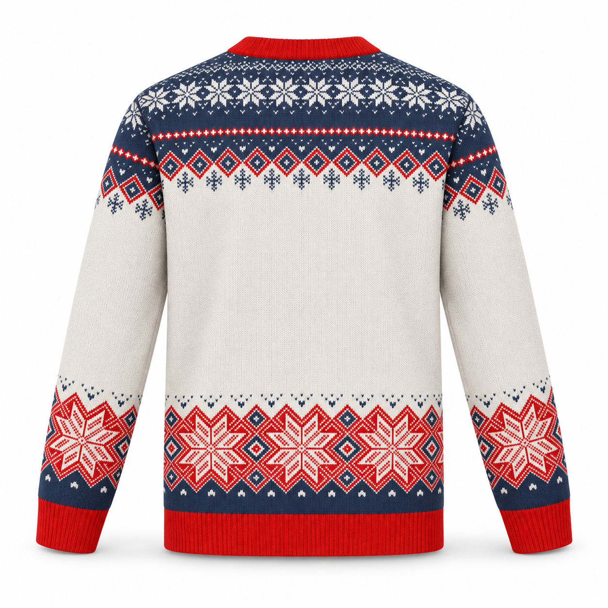 Image of C1 Corvette & Santa Christmas Sweater | Classic Corvette Holiday Knit Sweater