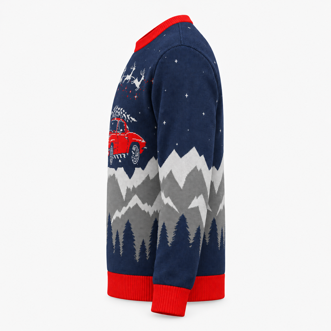 Image of C2 Corvette In the Night Sky Christmas Sweater