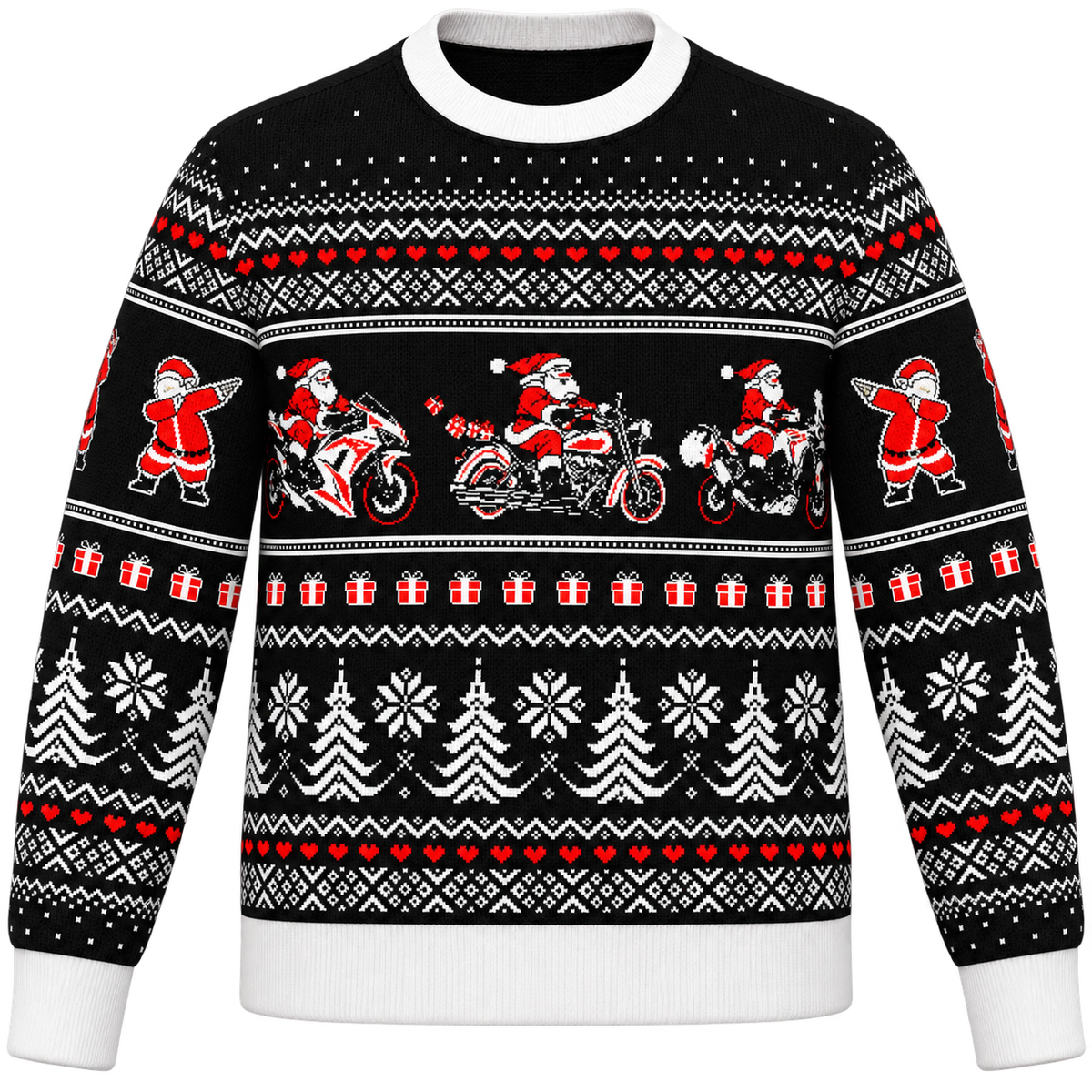 Motorcycle Christmas Sweater