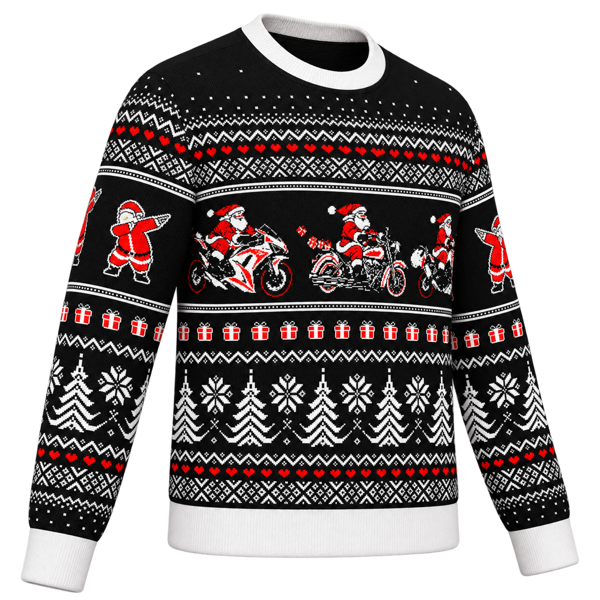 Motorcycle Christmas Sweater