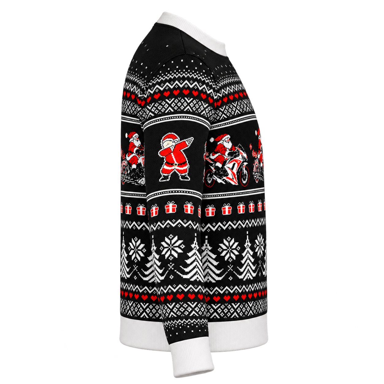 Image of Motorcycle Christmas Sweater