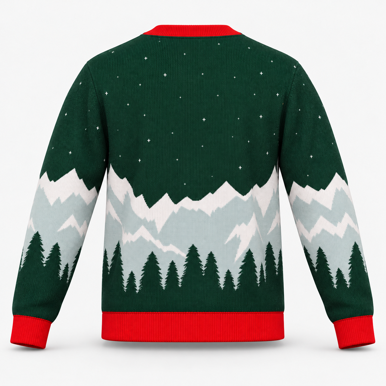 Image of Cafe Racer Christmas Sweater | Vintage Motorcycle Holiday Knit Sweater