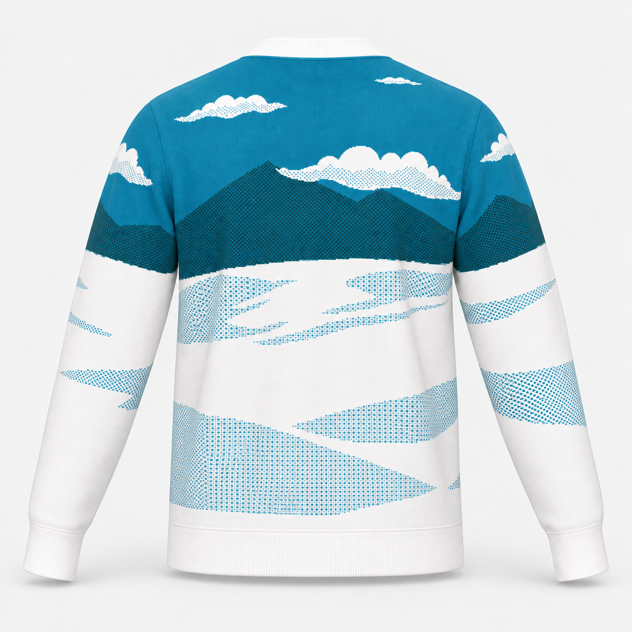 Image of Adventure Bike Christmas Sweater | ADV Motorcycle Holiday Knit Sweater