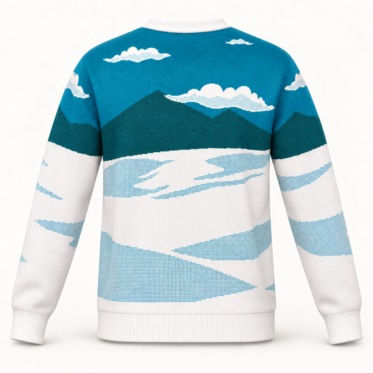 Image of Porsche 911 Christmas Sweater | Holiday Porsche Scene Knit Sweater