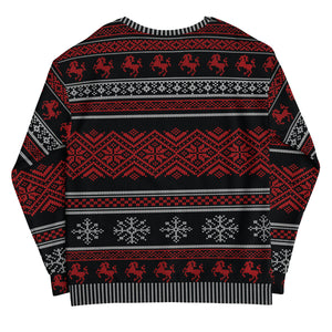 Porsche Ugly Christmas Sweatshirt (No Crest Version)
