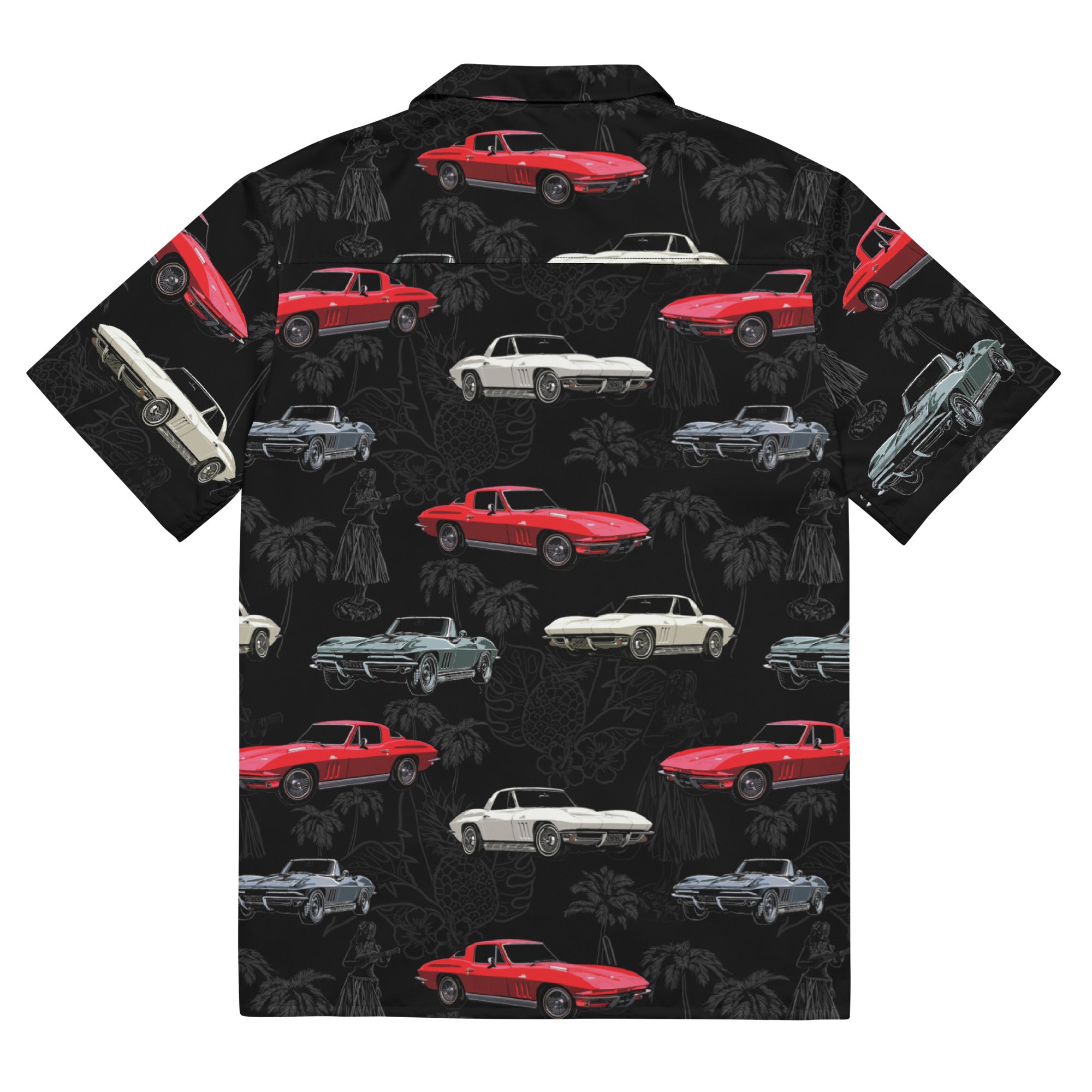 Corvette C2 "Hawaiian" Print Shirt