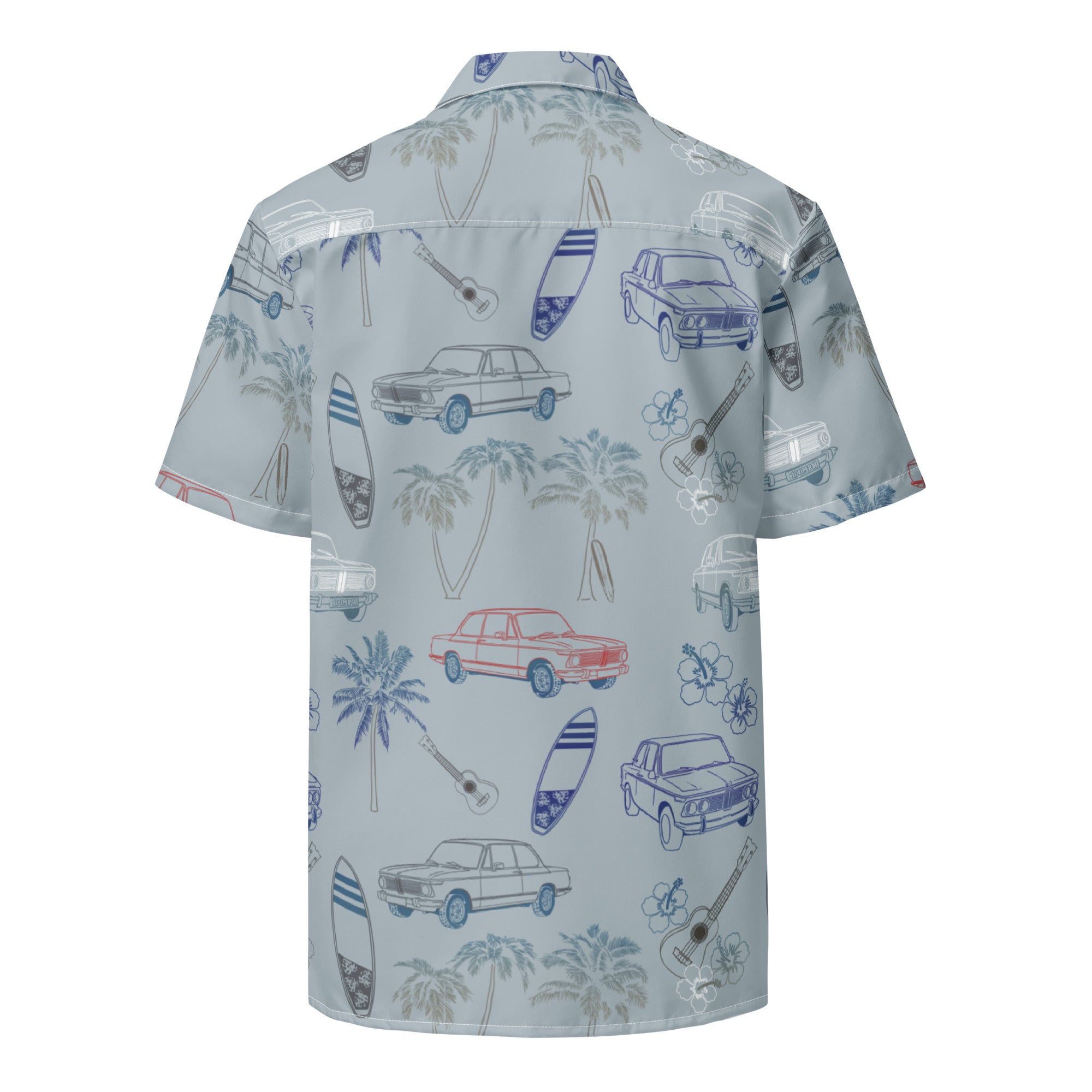 Image of BMW 2002 Hawaiian Print Button Up Shirt