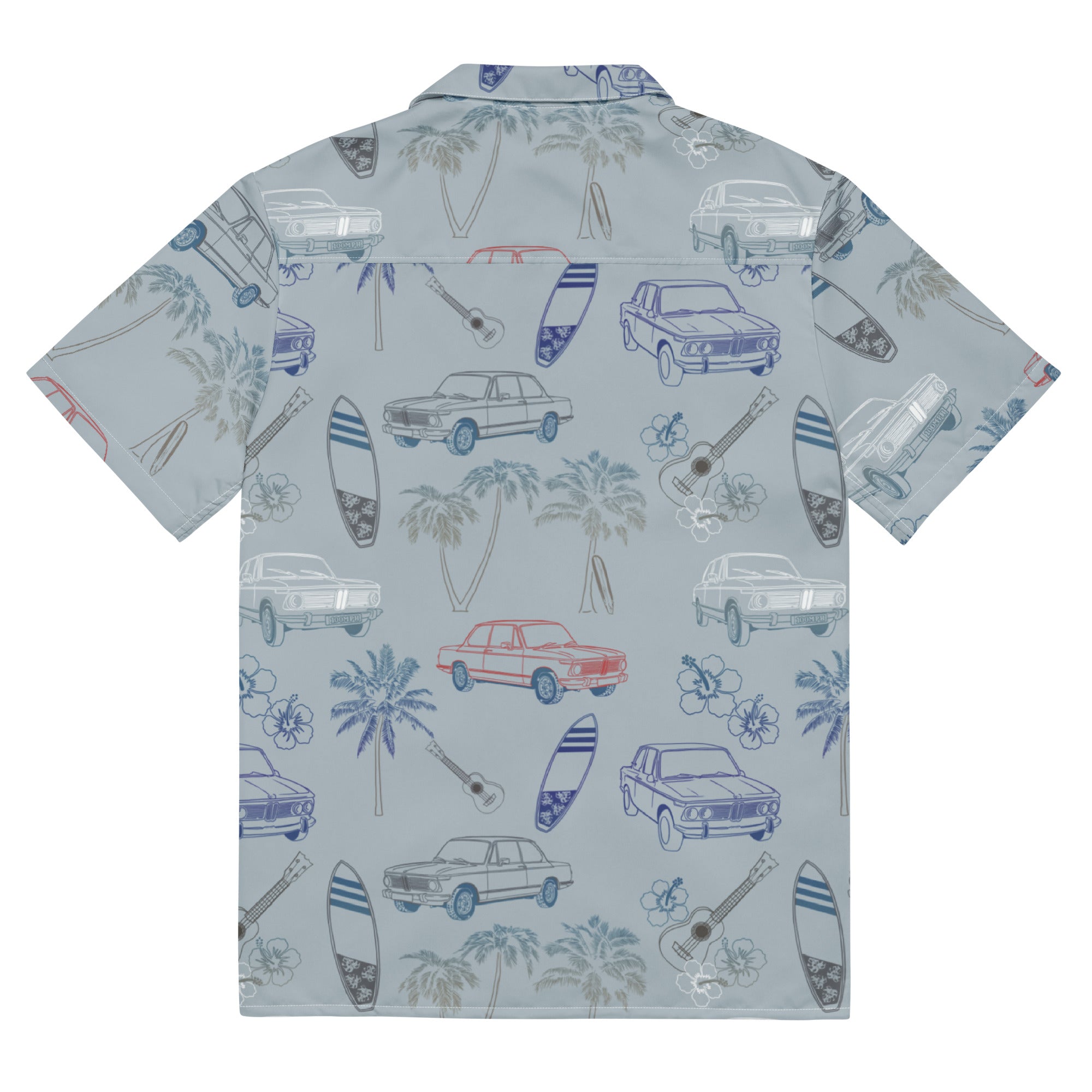 Image of BMW 2002 Hawaiian Print Button Up Shirt