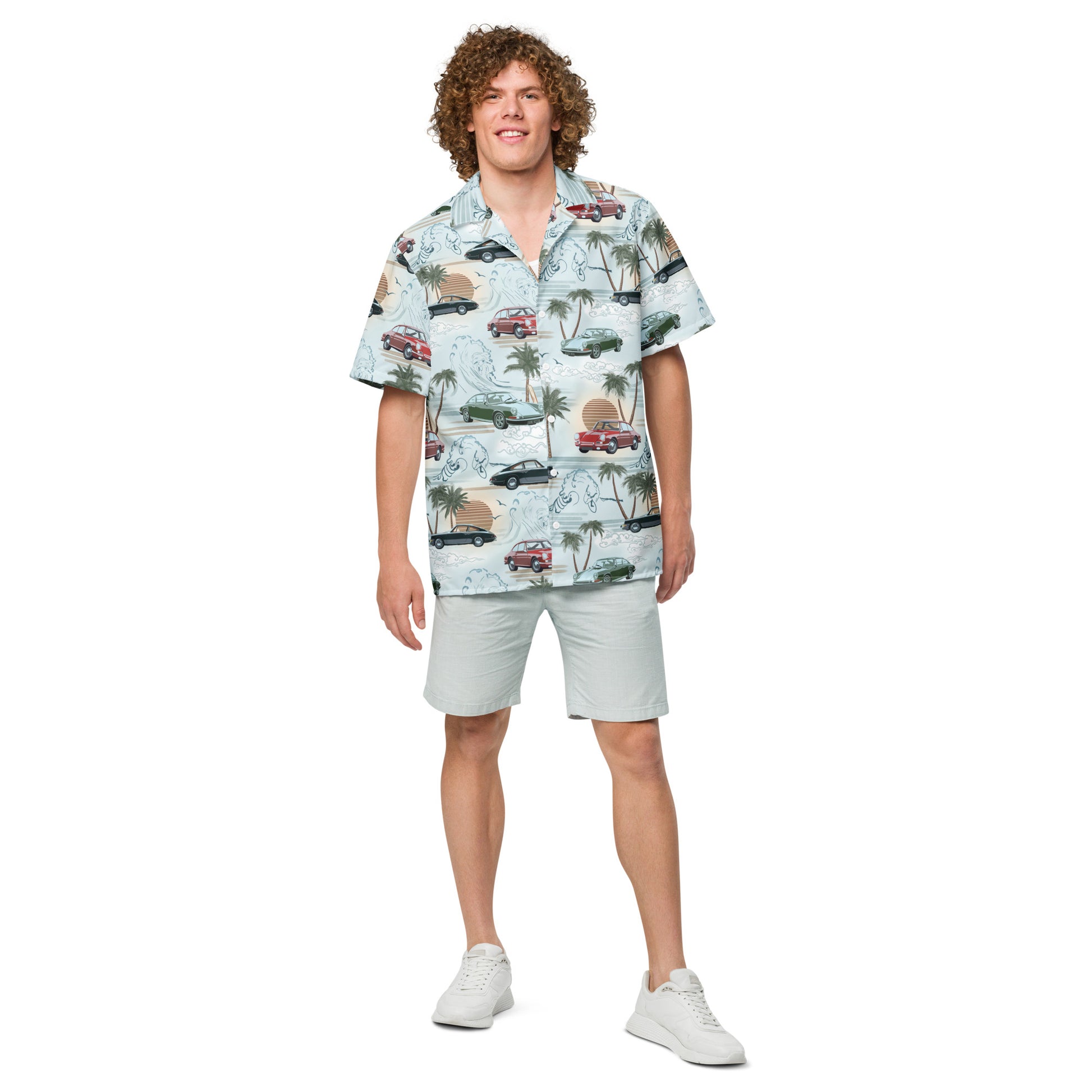 Porsche 911 "Hawaiian" Print Shirt