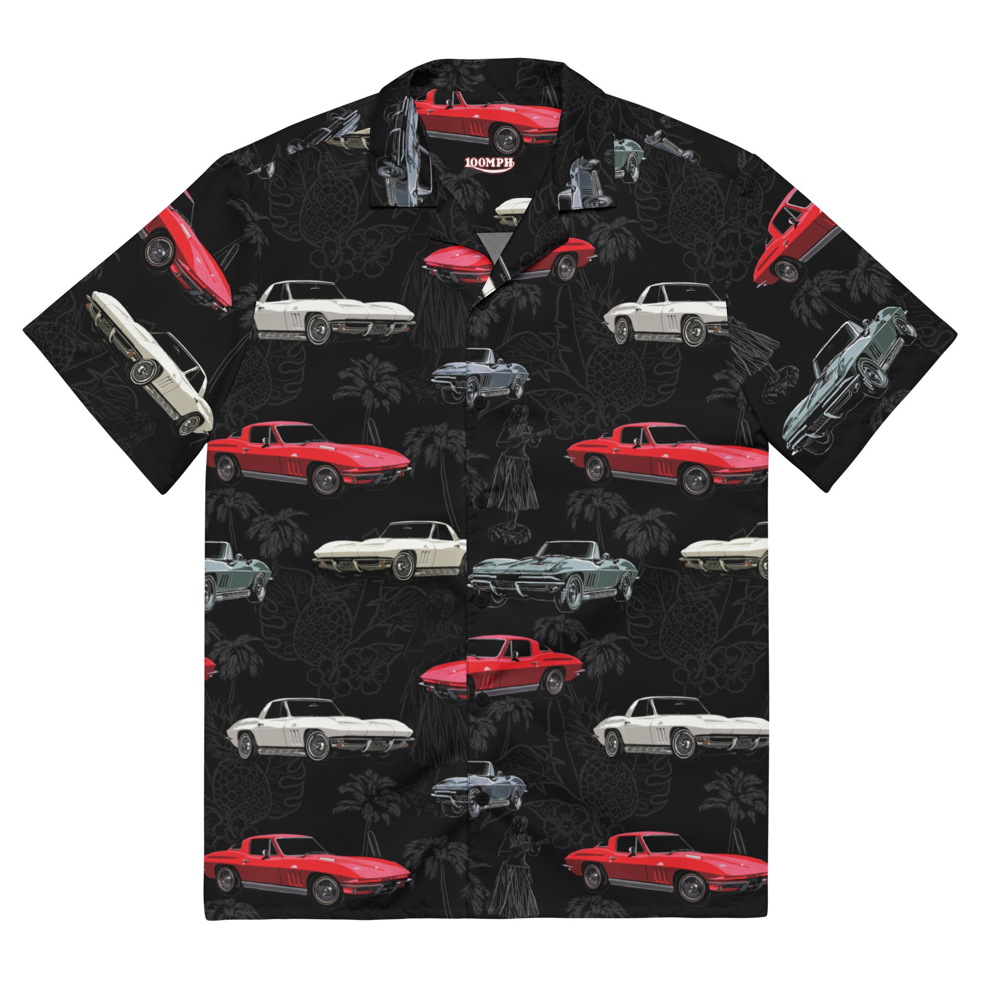 1963 Split Window Corvette Hawaiian Shirt 1963 Split Window Corvette Hawaiian Shirt