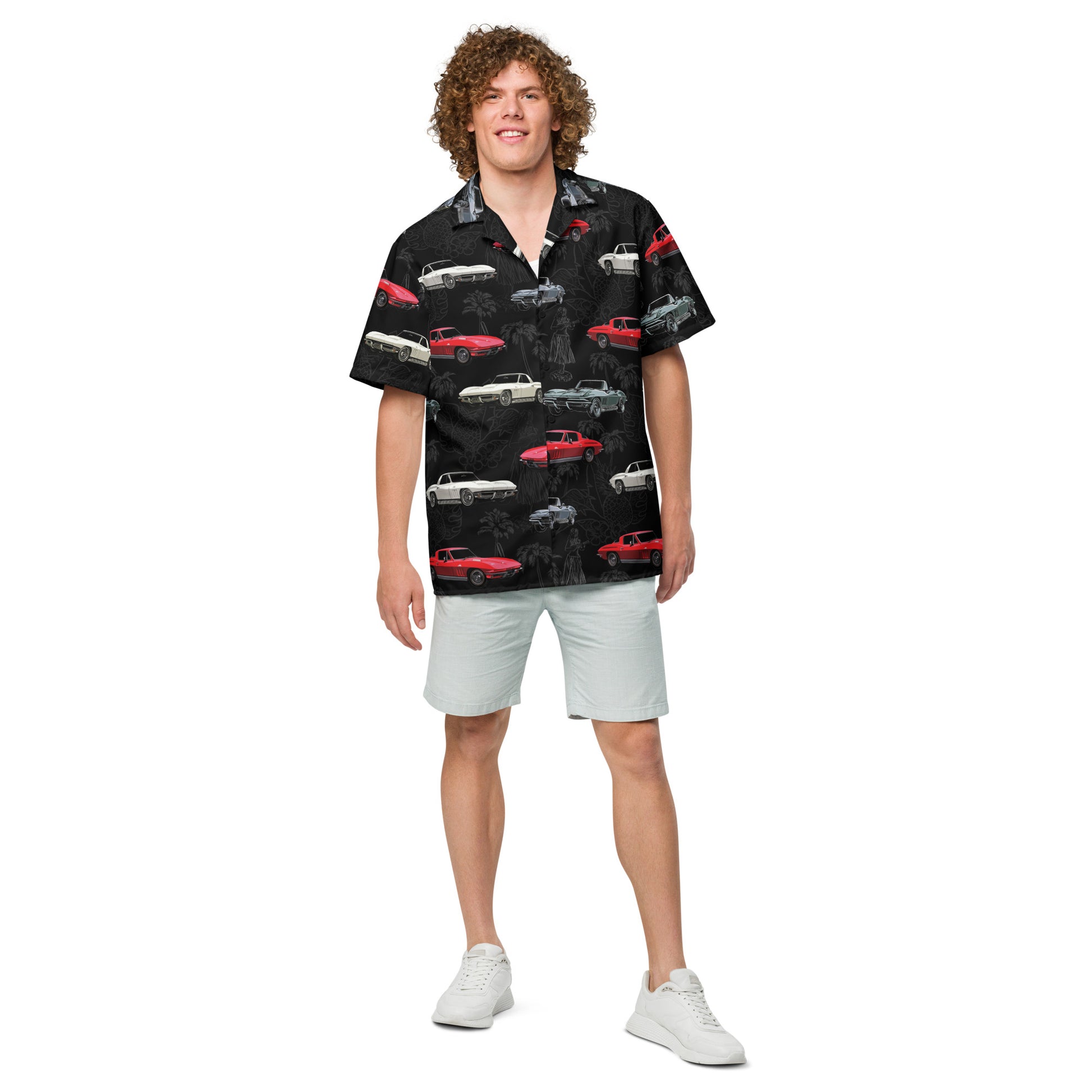 Corvette C2 "Hawaiian" Print Shirt