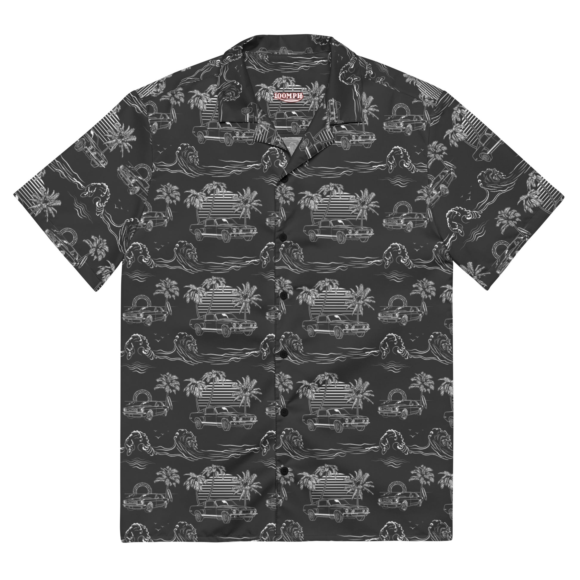 Mustang Shelby Tropical Print Shirt