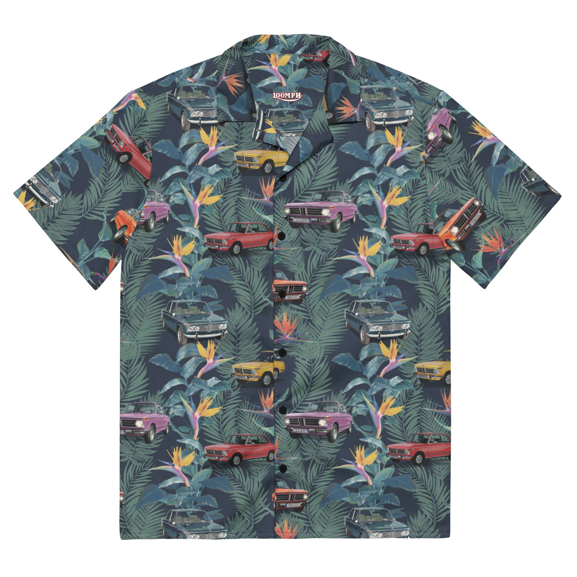 Image of BMW 2002 Hawaiian Palm shirt
