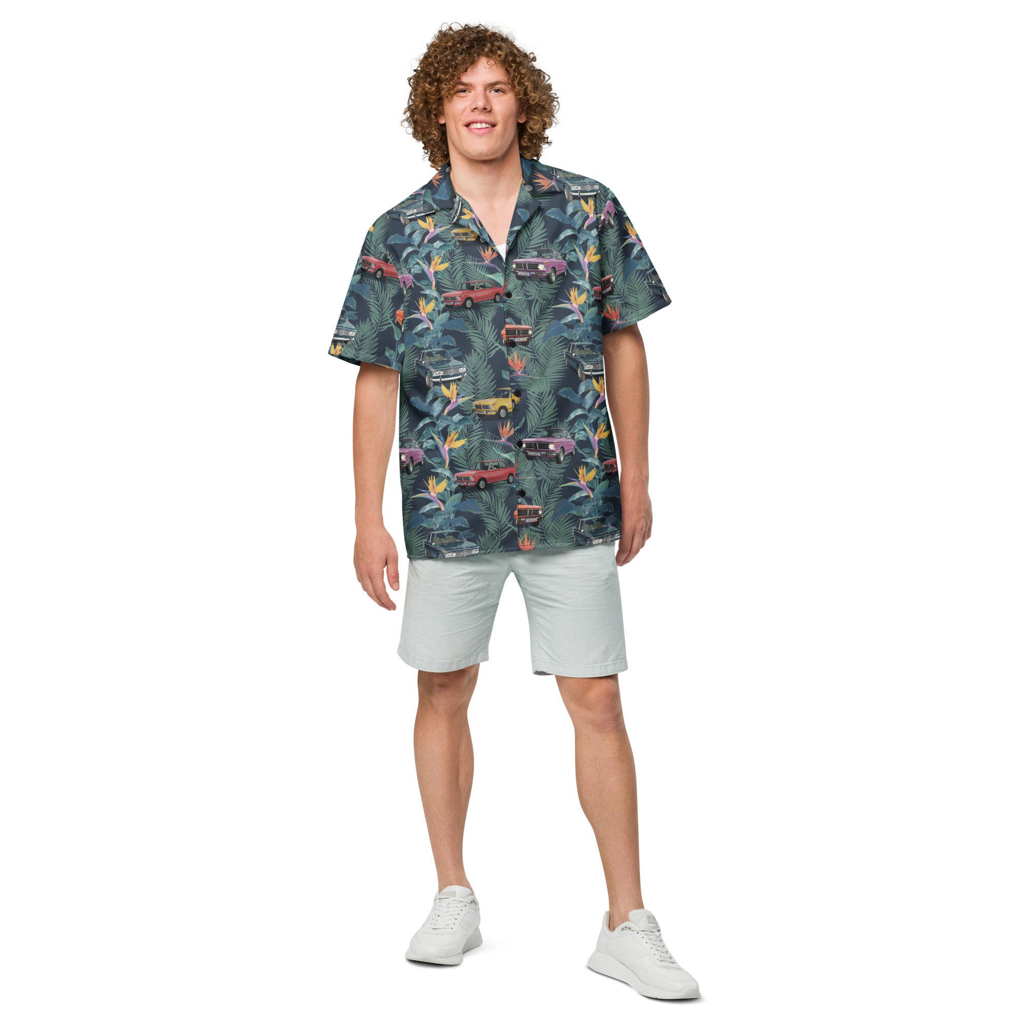 Image of BMW 2002 Hawaiian Palm shirt