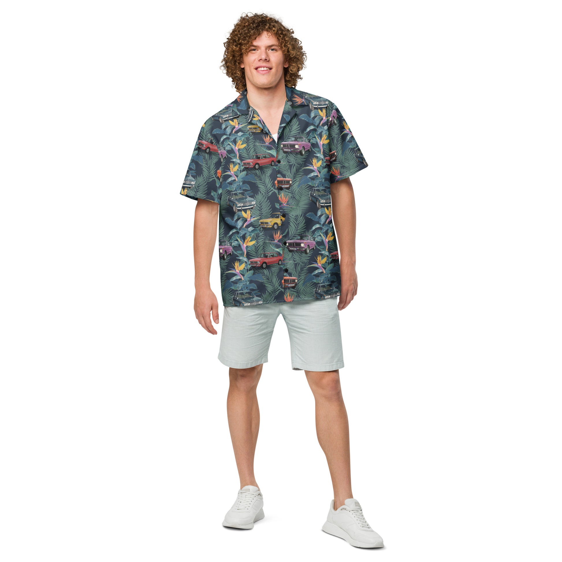 BMW 2002 Hawaiian Palm shirt