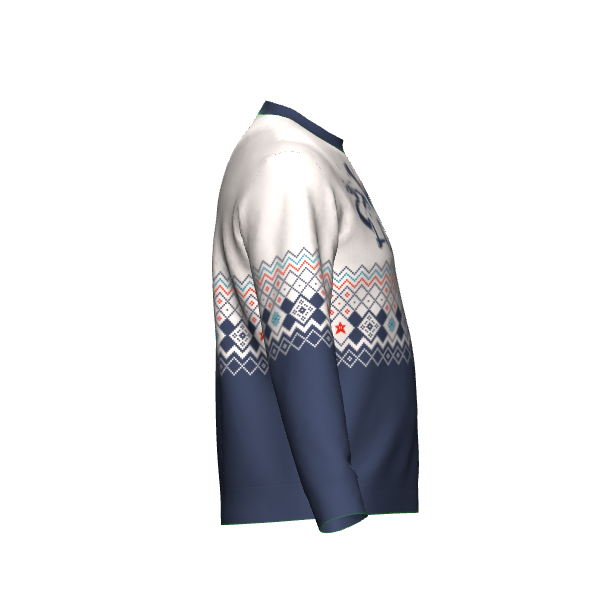 Porsche 996 "Ugly" Christmas Knit Sweater (Navy)