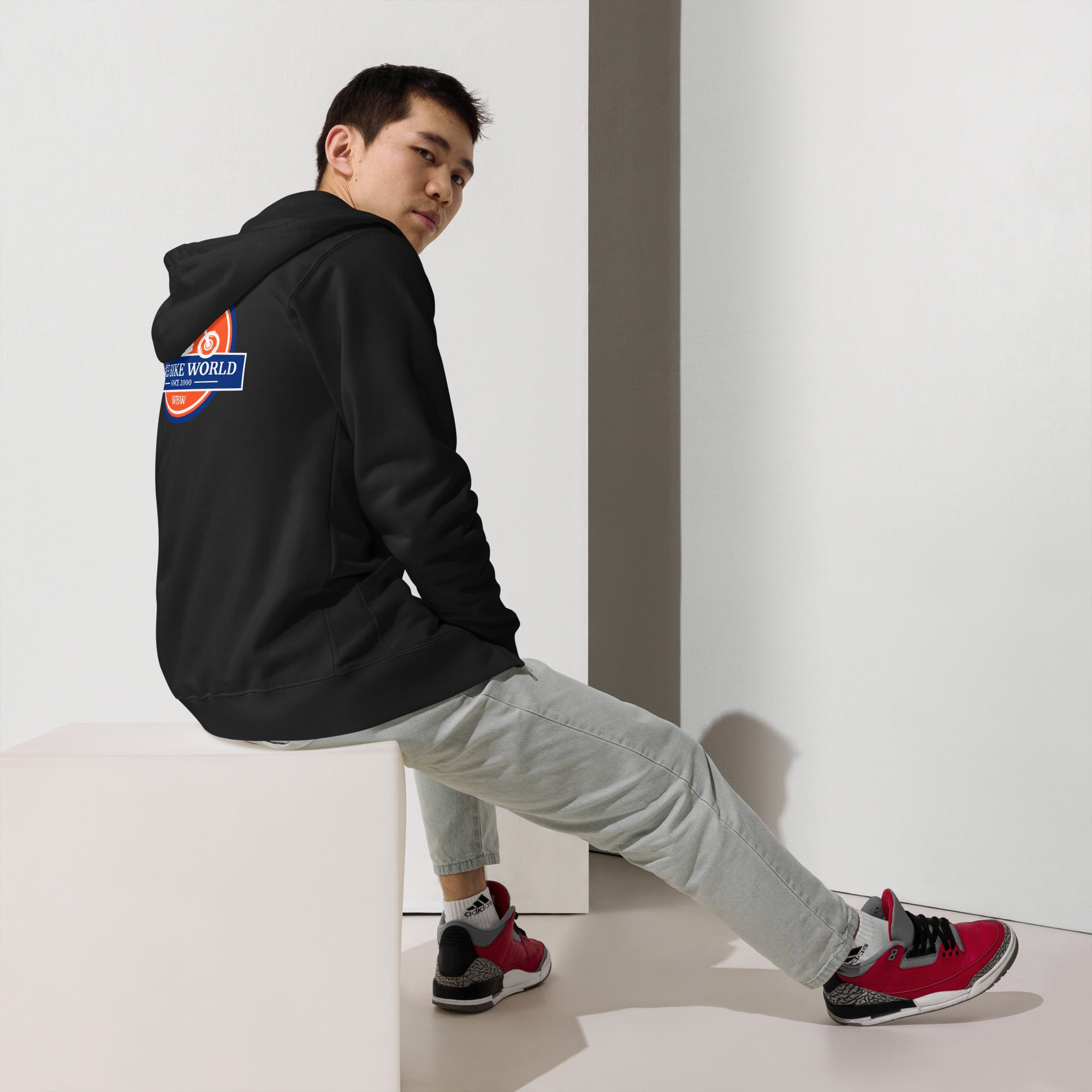webBikeWorld Zippered Hoodie