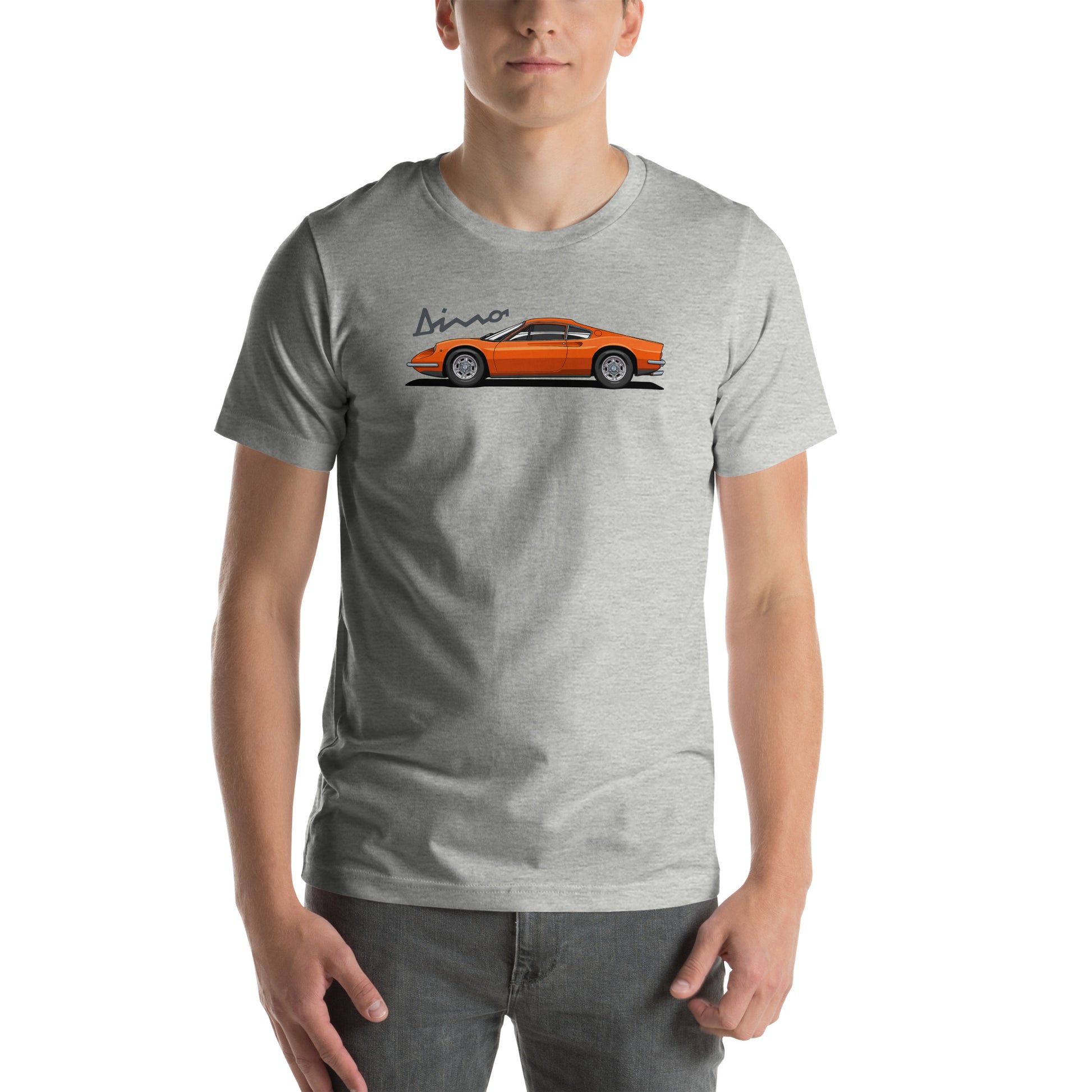 Orange Ferrari Dino 246 GT T-Shirt
