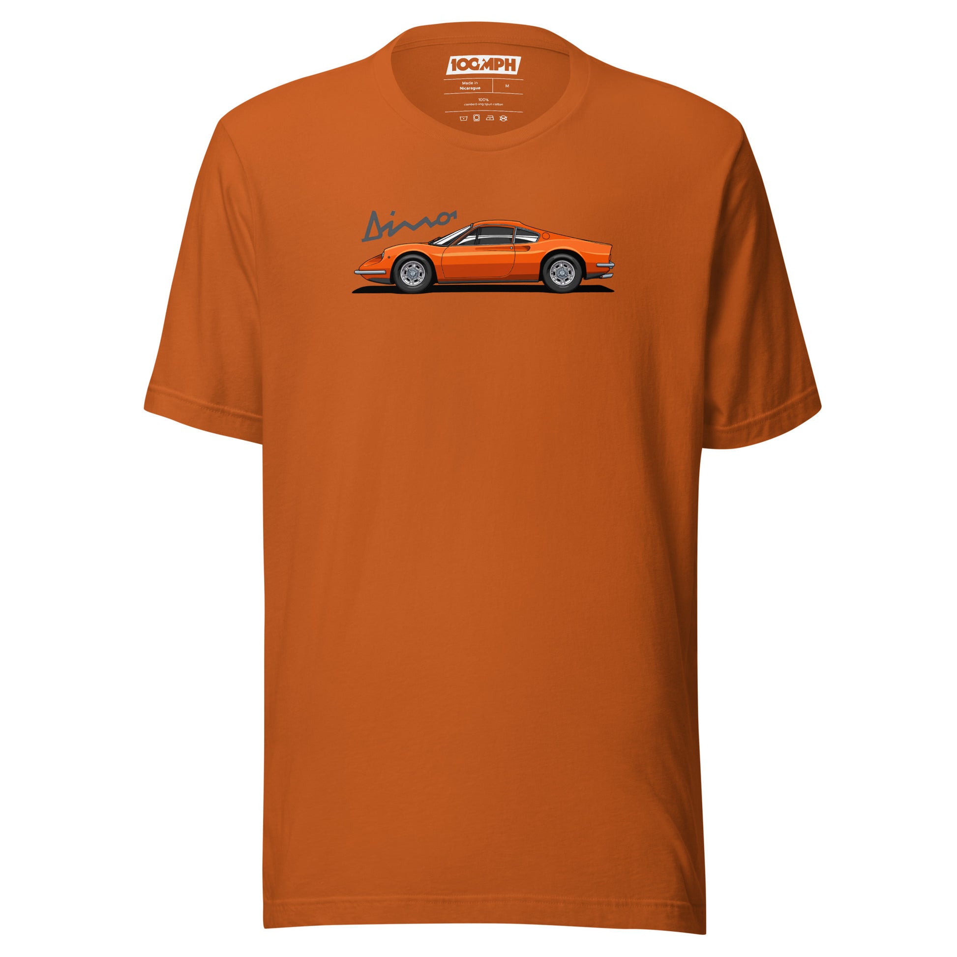 Orange Ferrari Dino 246 GT T-Shirt
