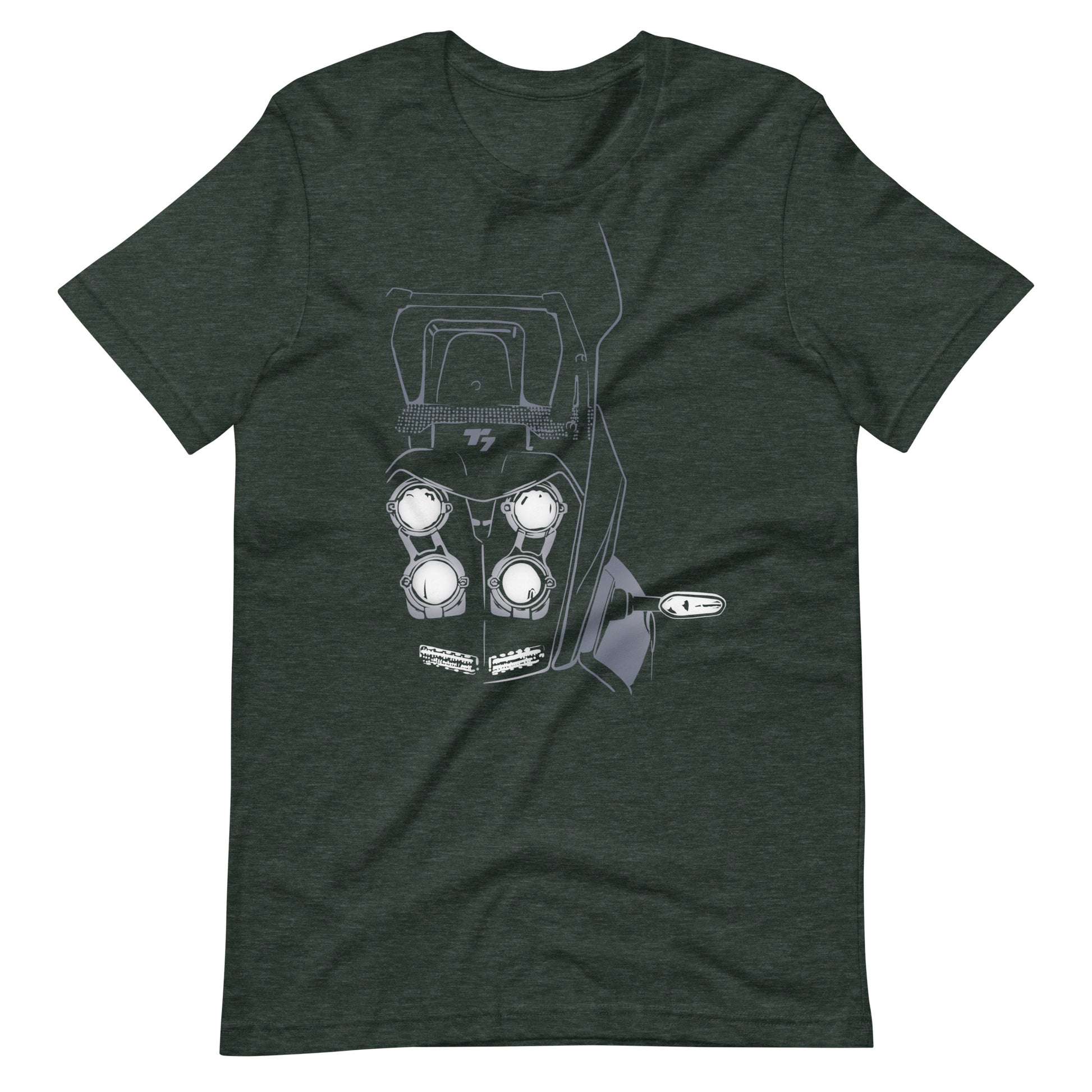 T-7 Headlights (Grey) T-Shirt