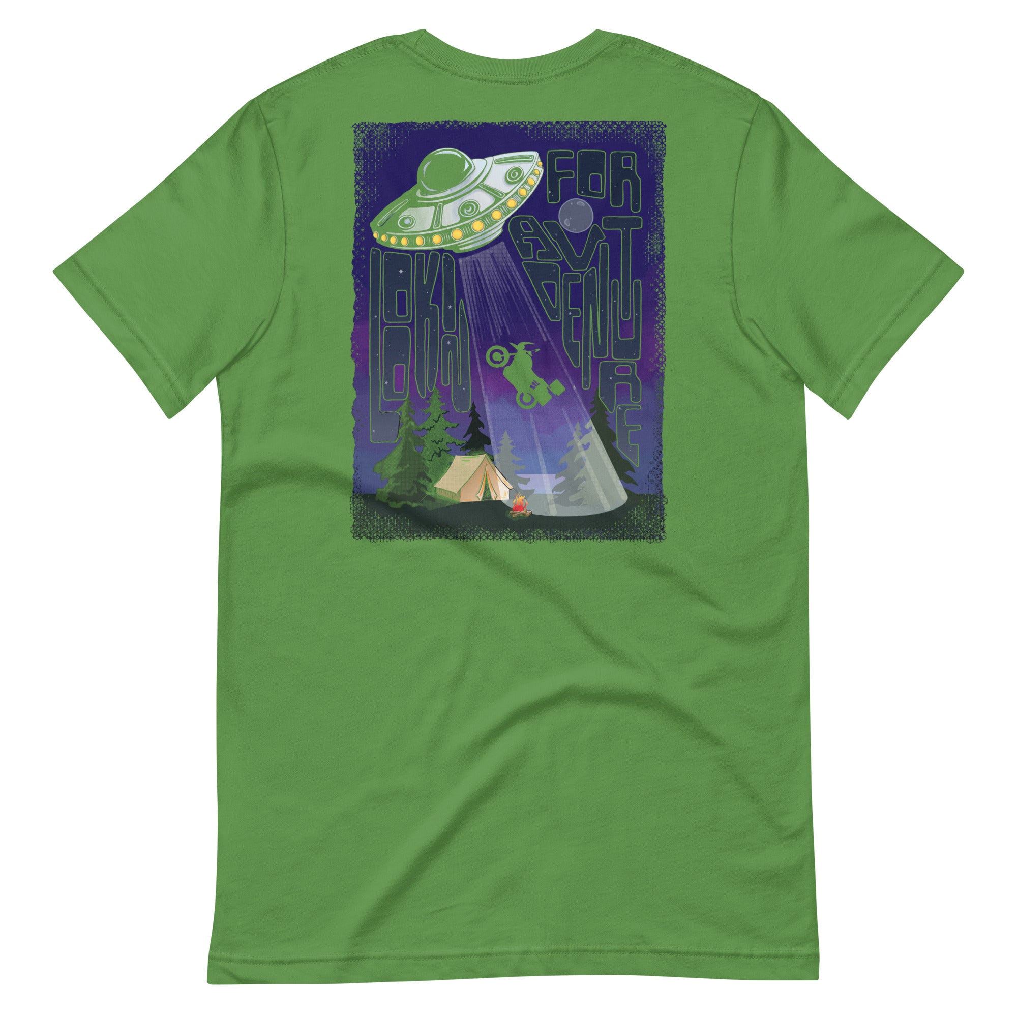 Image of UFO Adventure Motorcycle T-Shirt