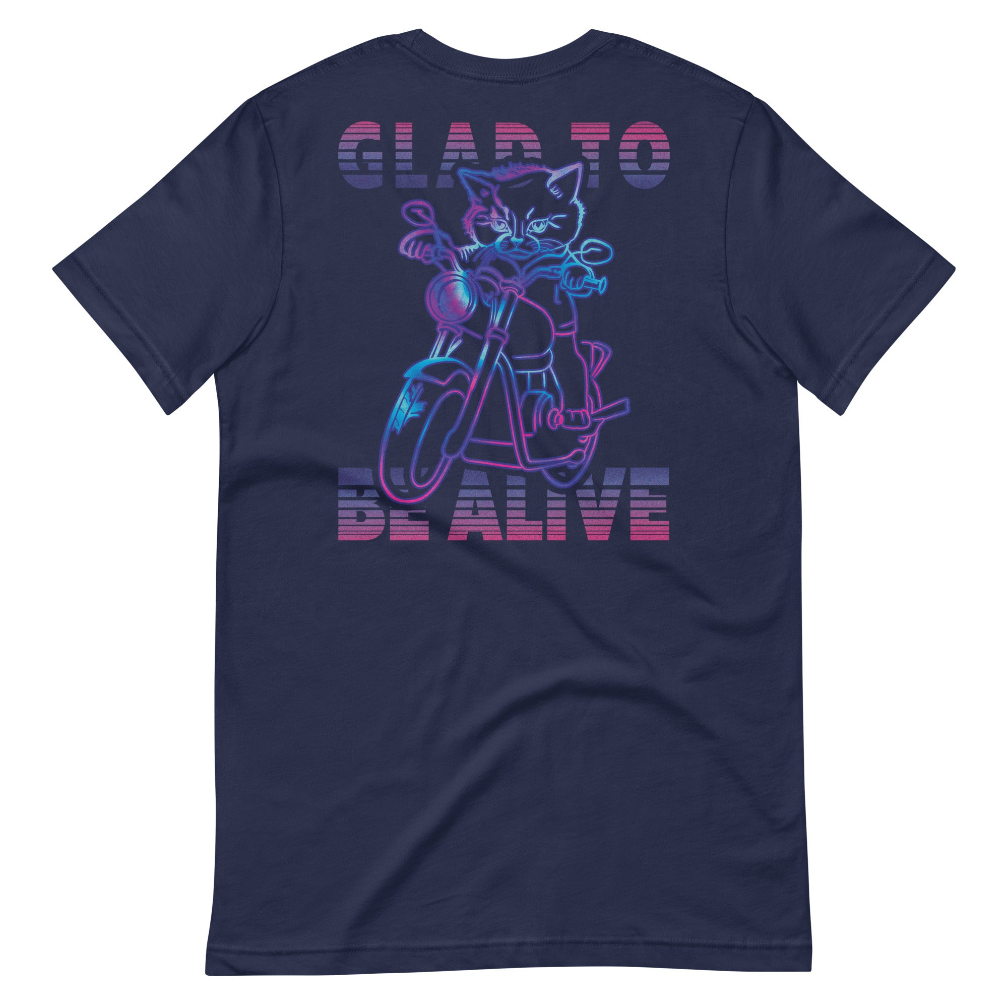 Image of Glad To Be Alive Cat T-Shirt