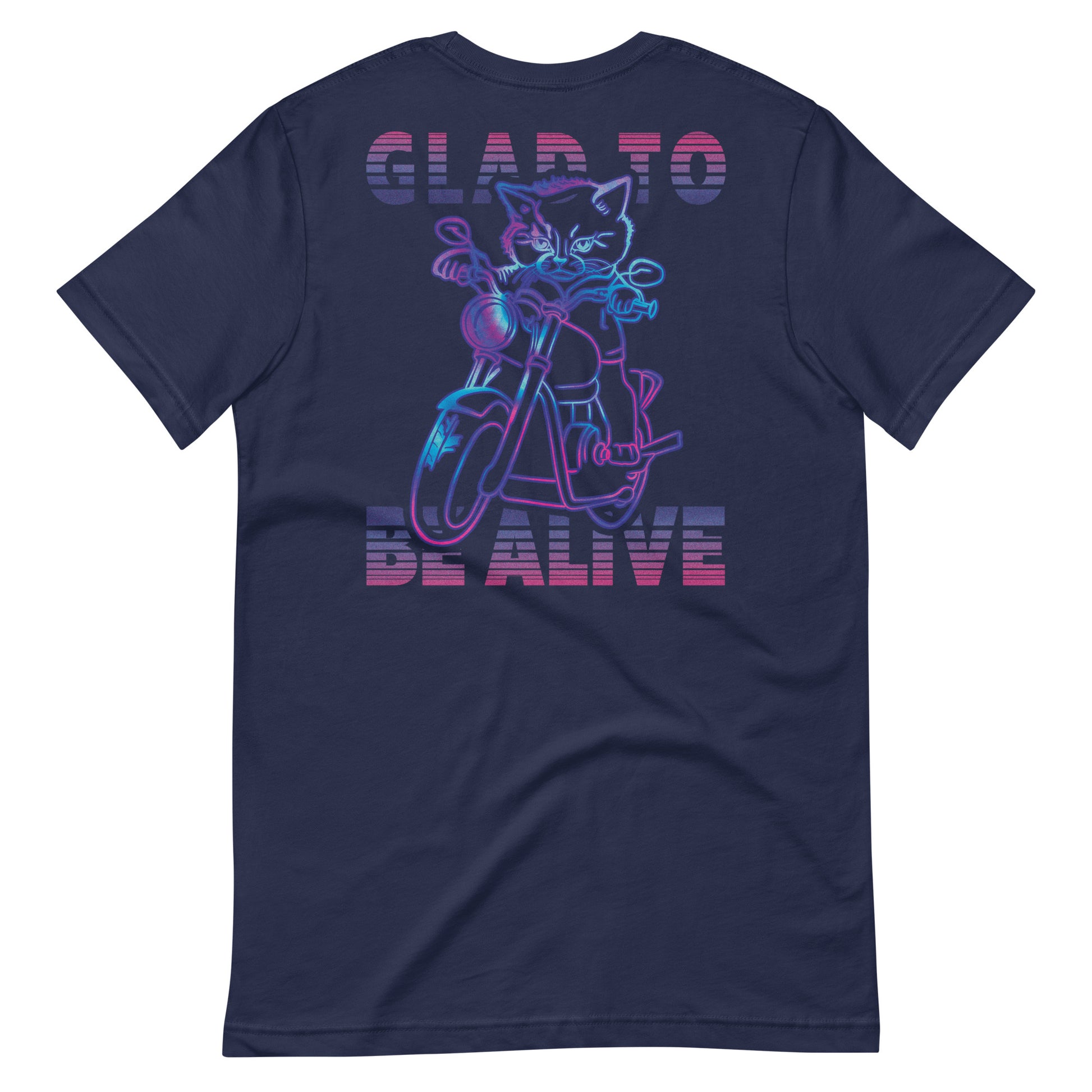 Glad To Be Alive Cat T-Shirt