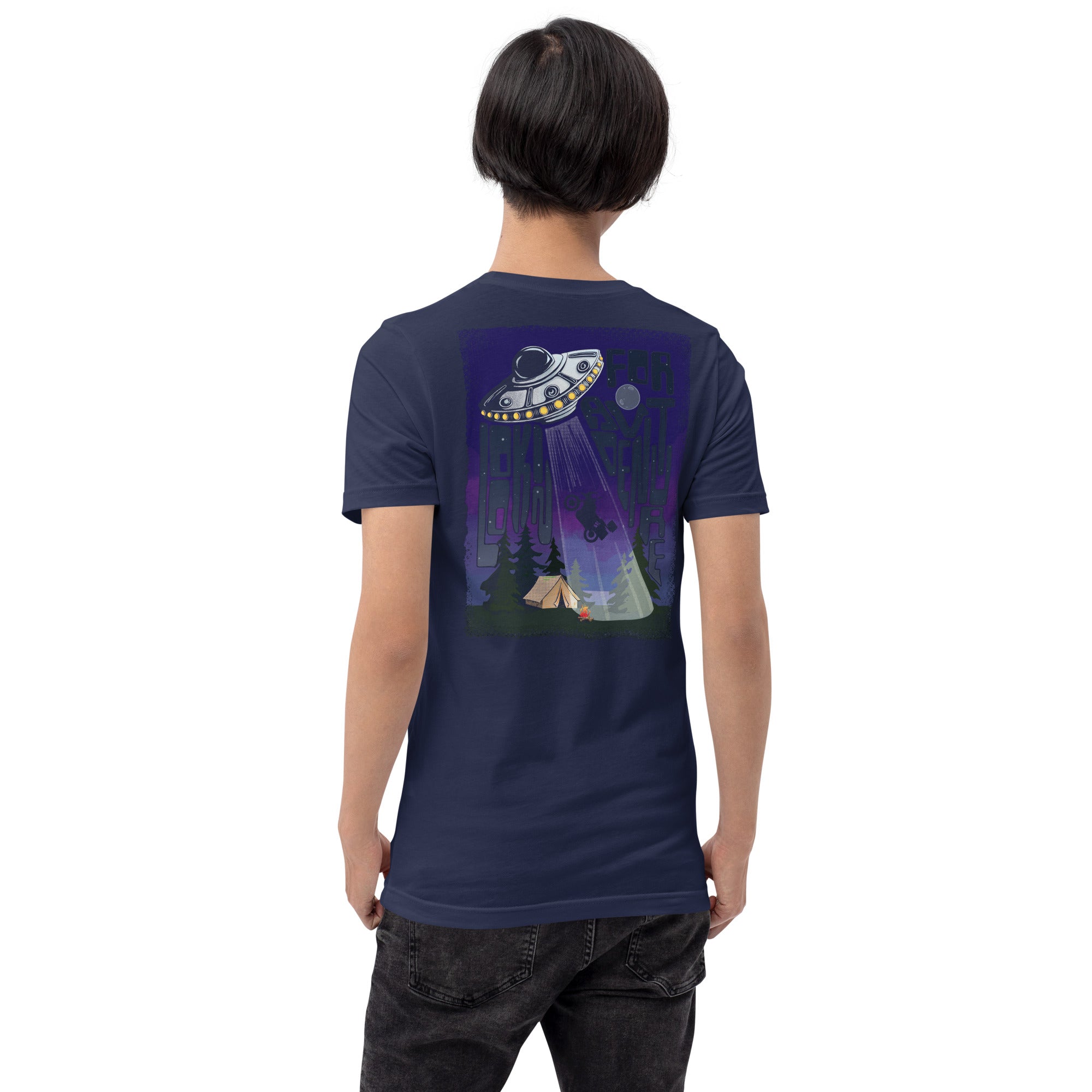 UFO Adventure Motorcycle T-Shirt