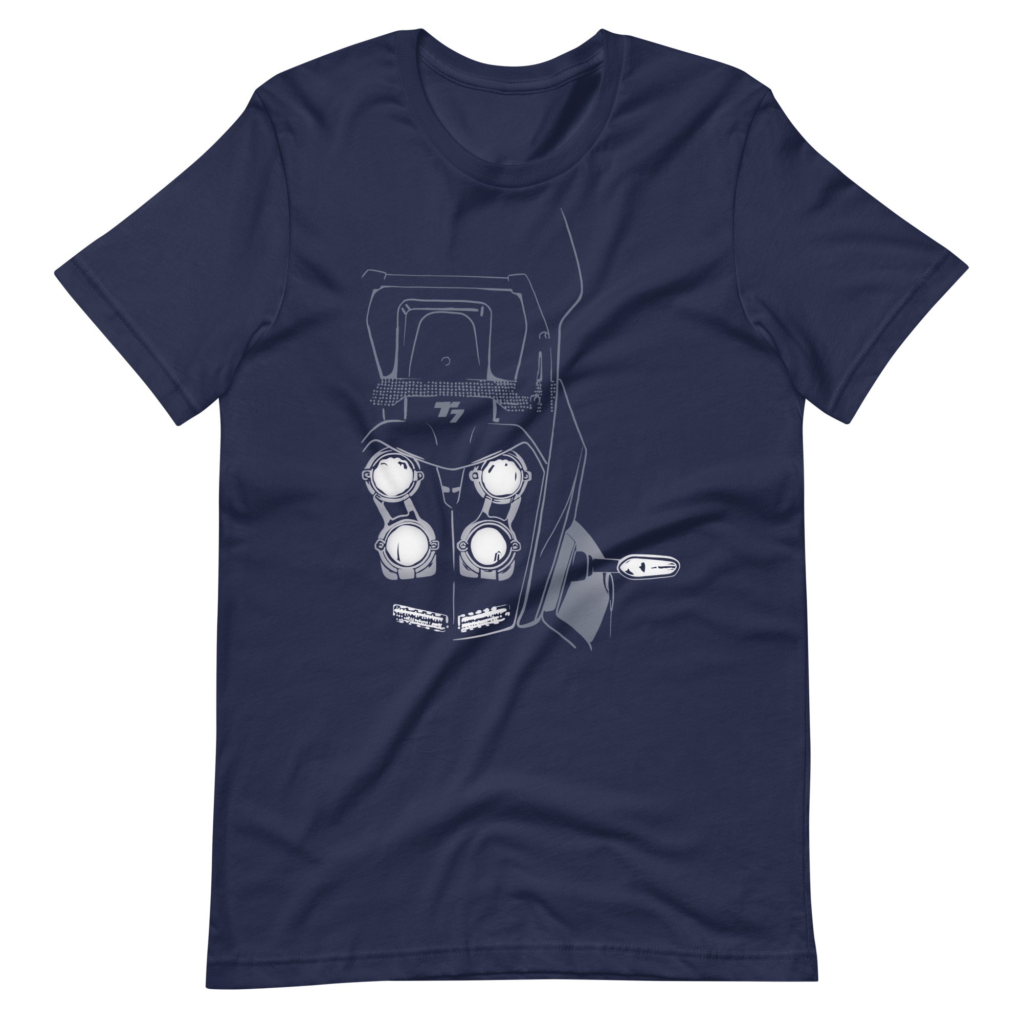Image of T-7 Headlights (Grey) T-Shirt