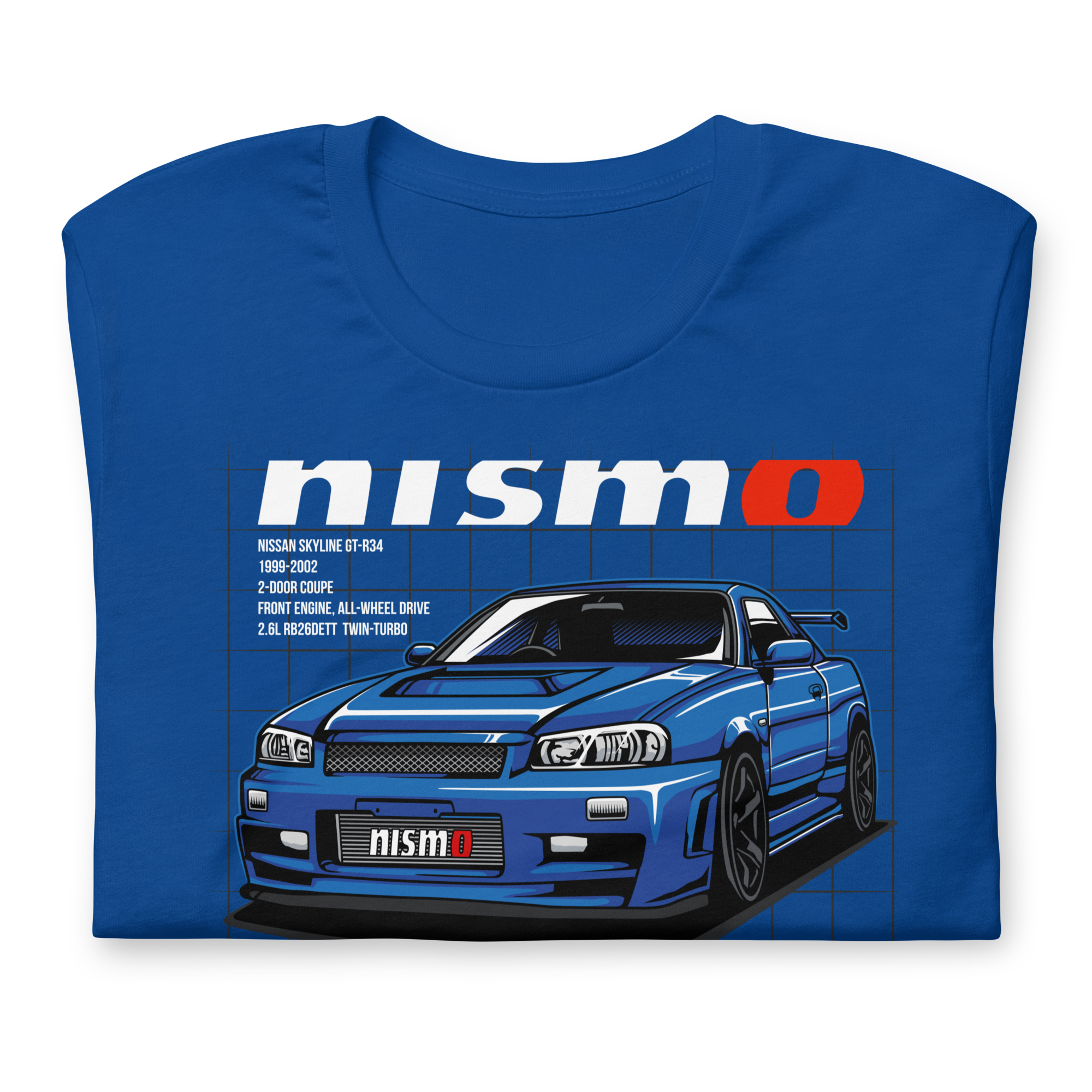 Image of Nissan Skyline GT-R R34 T-Shirt | JDM Legend Godzilla Tee