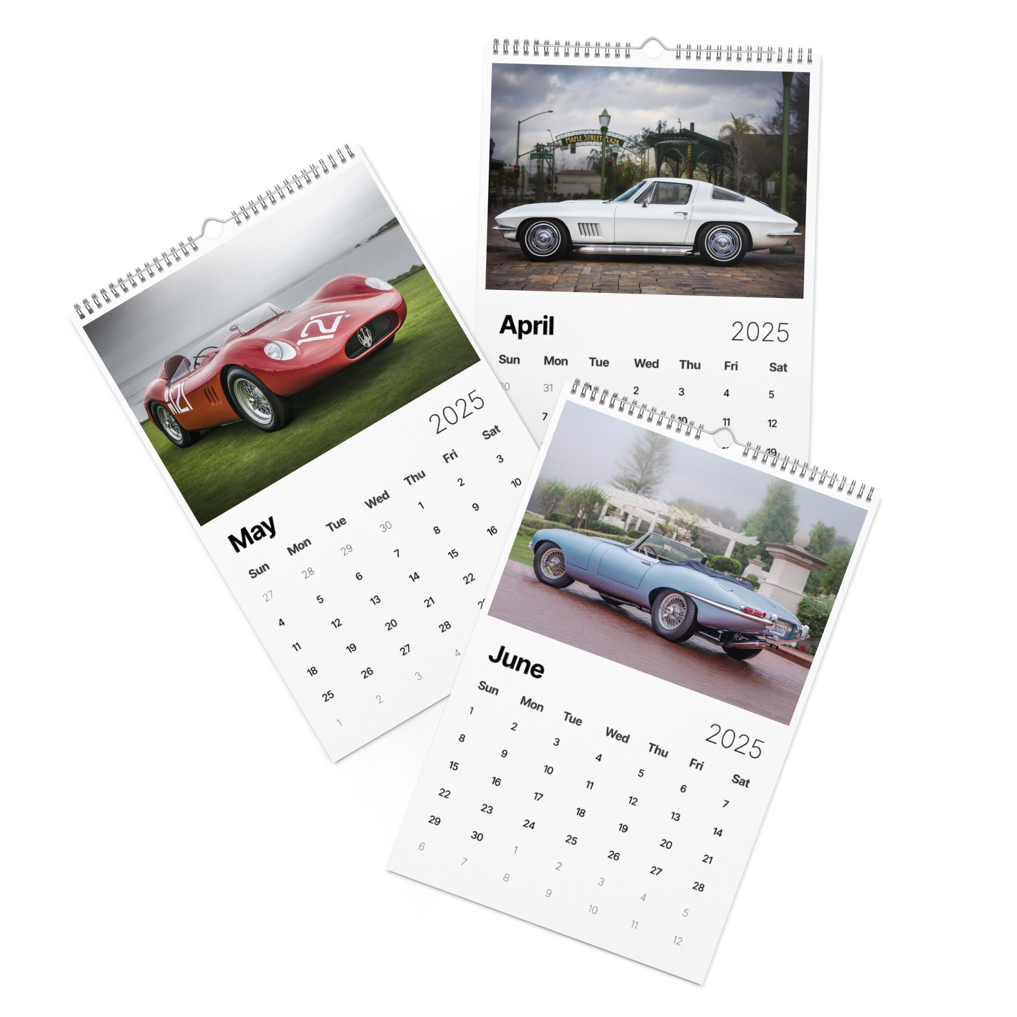 2025 SportsCarDigest Car Calendar