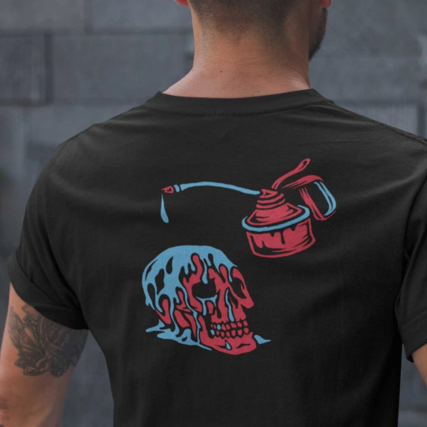 Hold Fast - Oil on the Brain Tee - 100 Miles Per Hour