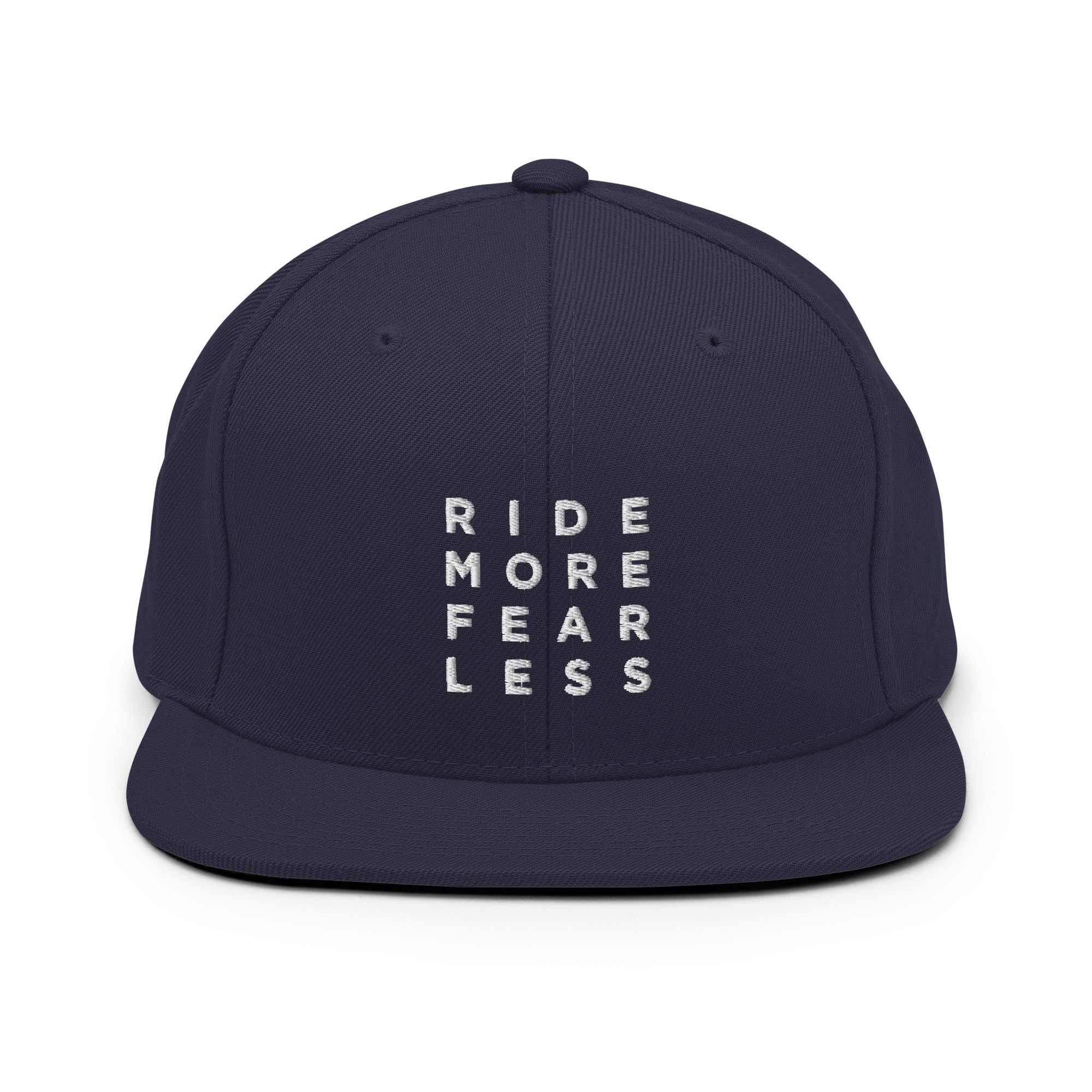 Ride More Fear Less Snapback Hat