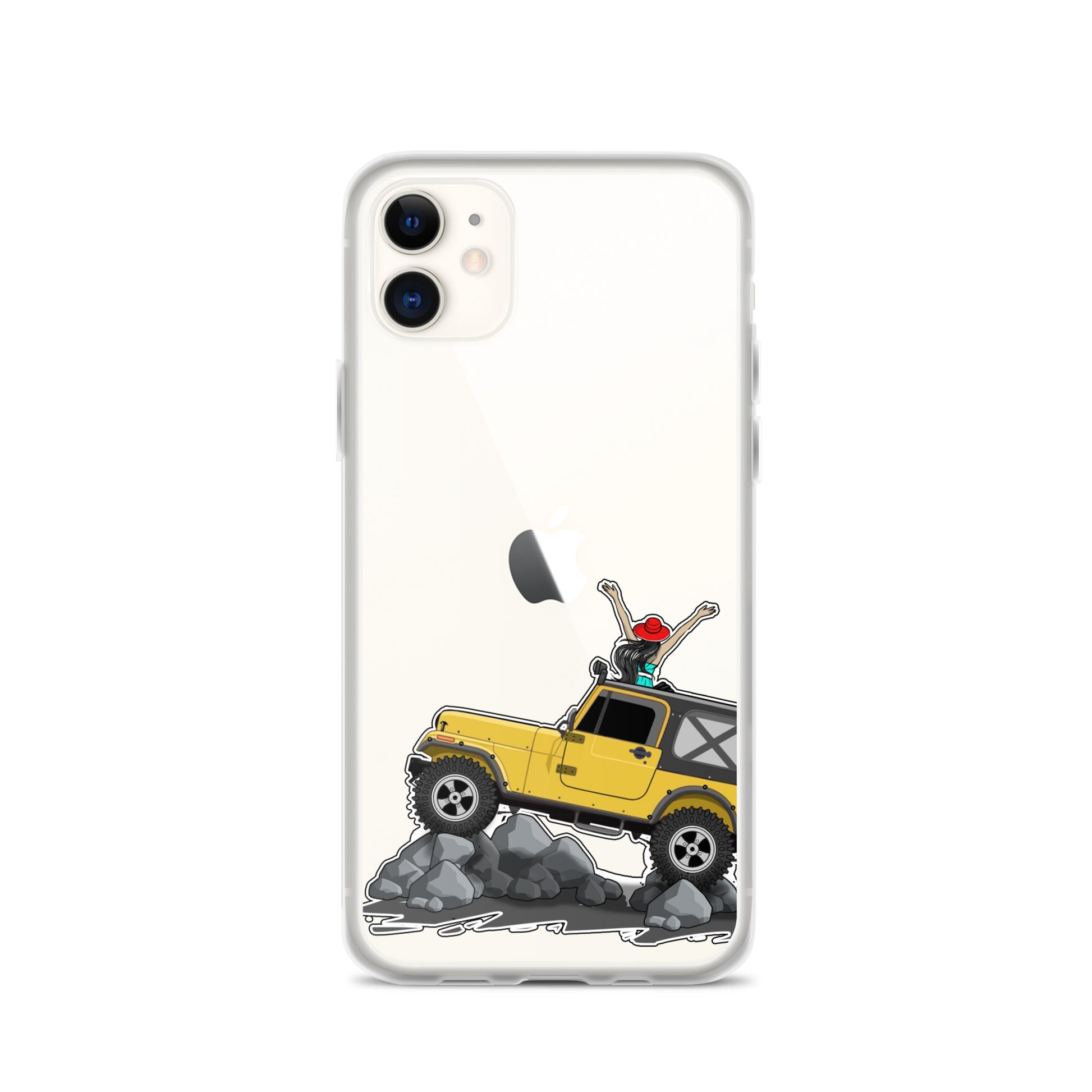 Jeep on the Rocks iPhone Case