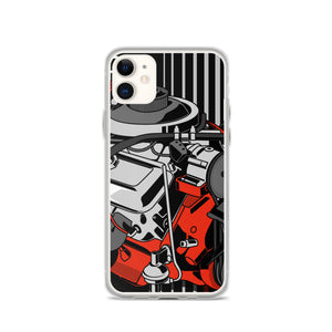 Red Engine iPhone Case