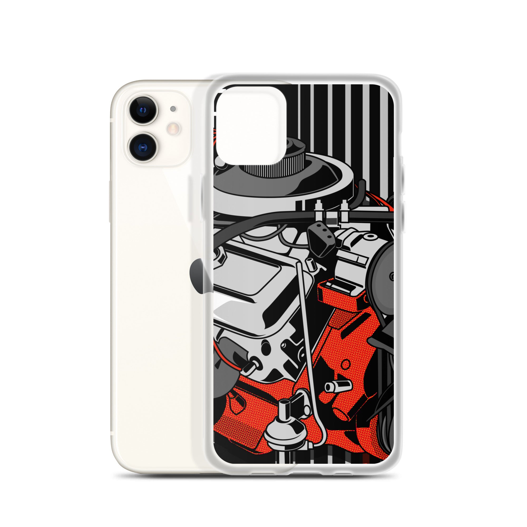 Image of Red Engine iPhone Case