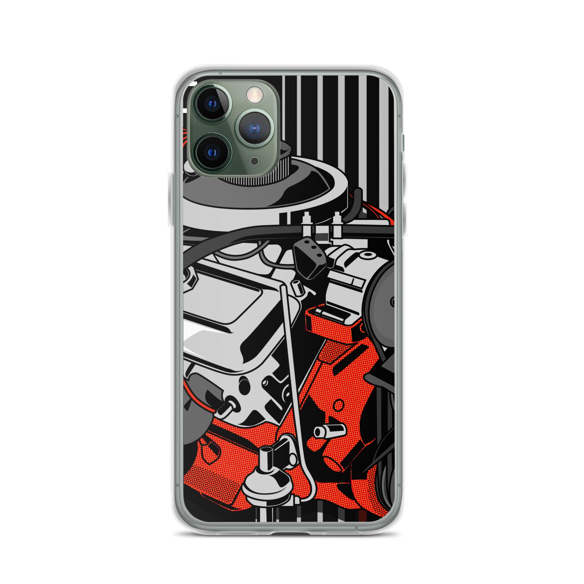 Image of Red Engine iPhone Case
