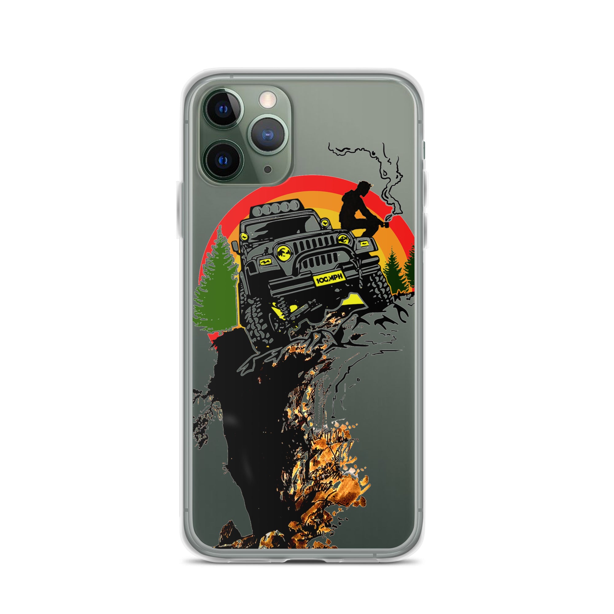 Image of Jeep Wrangler iPhone Case