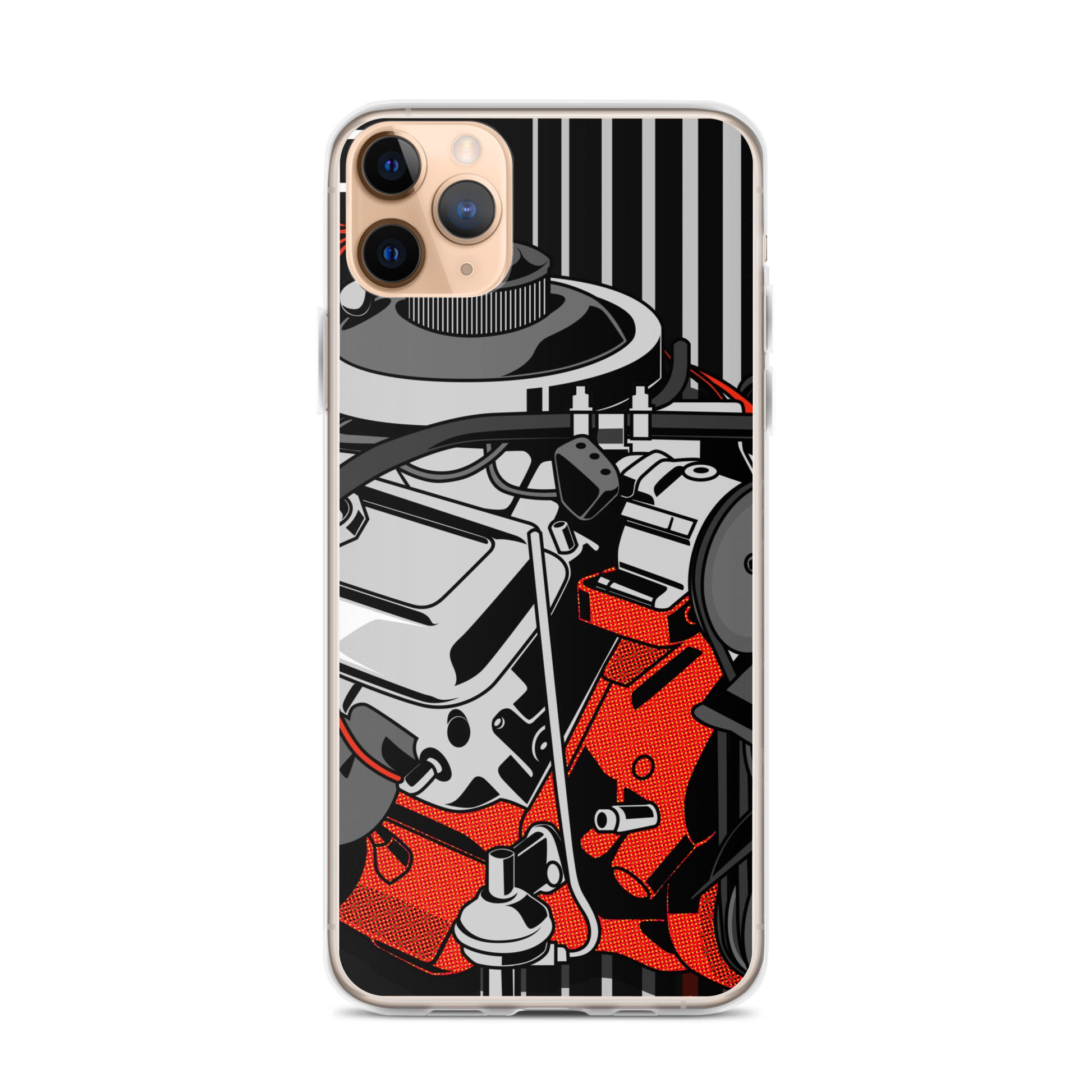 Red Engine iPhone Case
