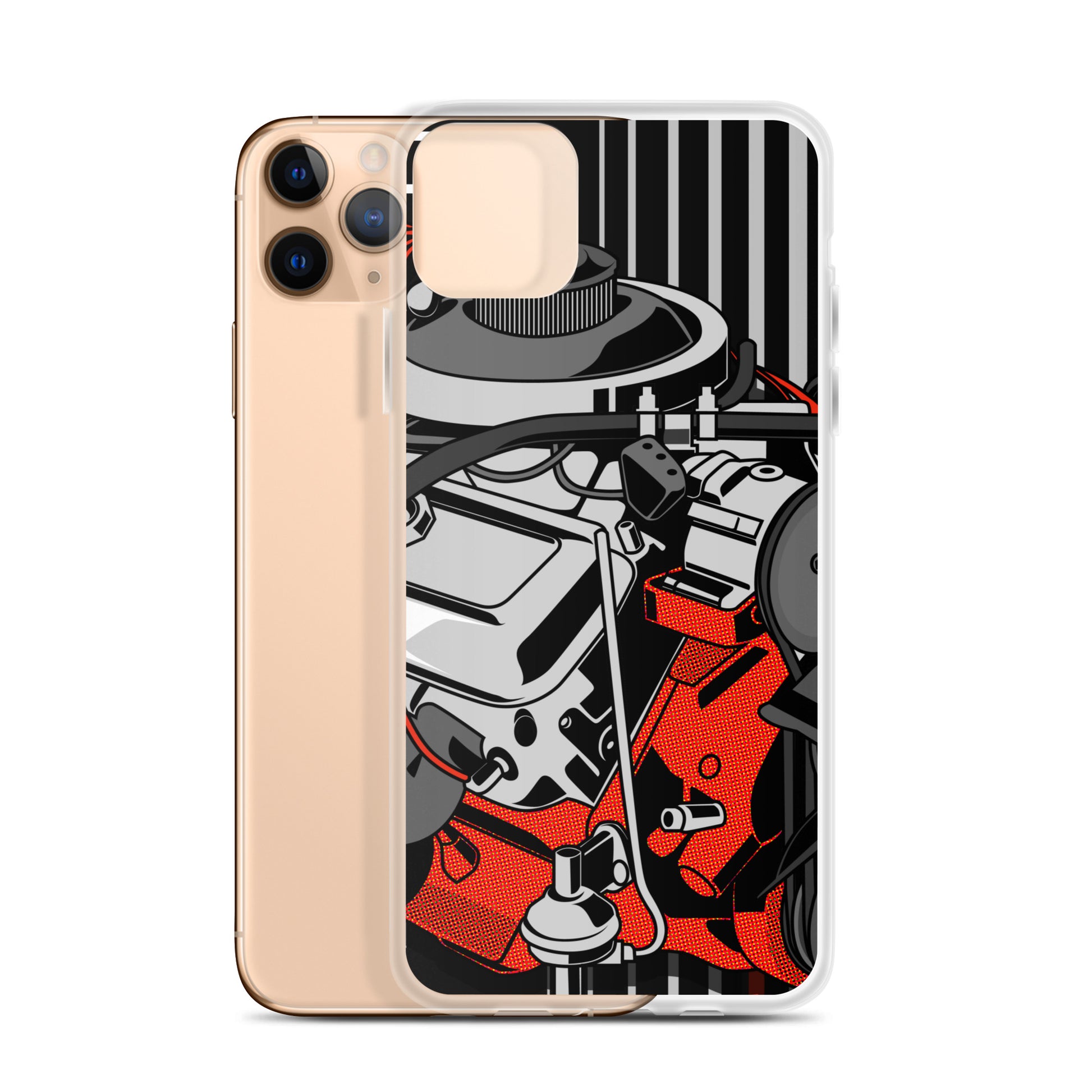 Red Engine iPhone Case