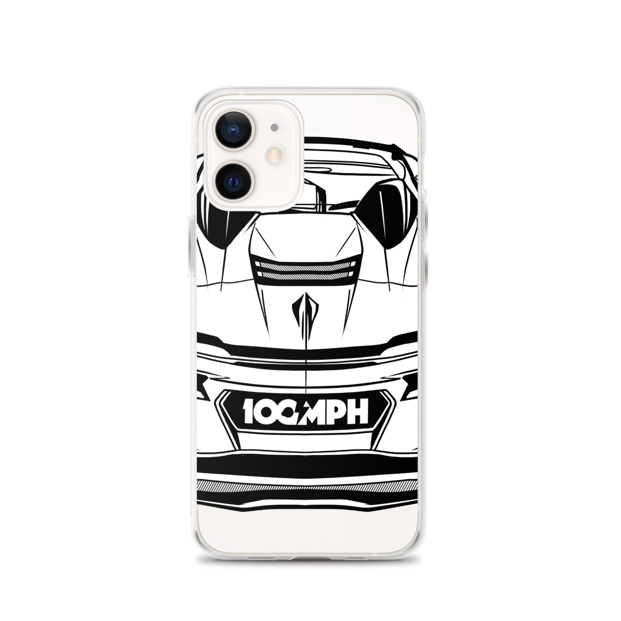 Image of The C8 Corvette Rear View iPhone Case