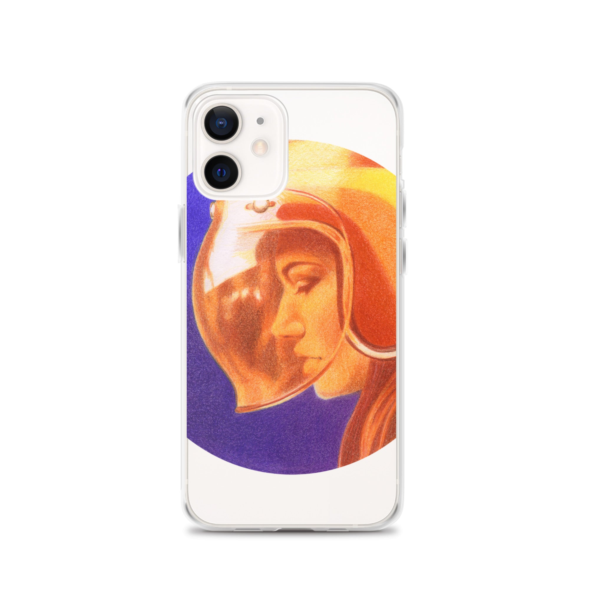Image of Ride More Fear Less Helmet Girl iPhone Case