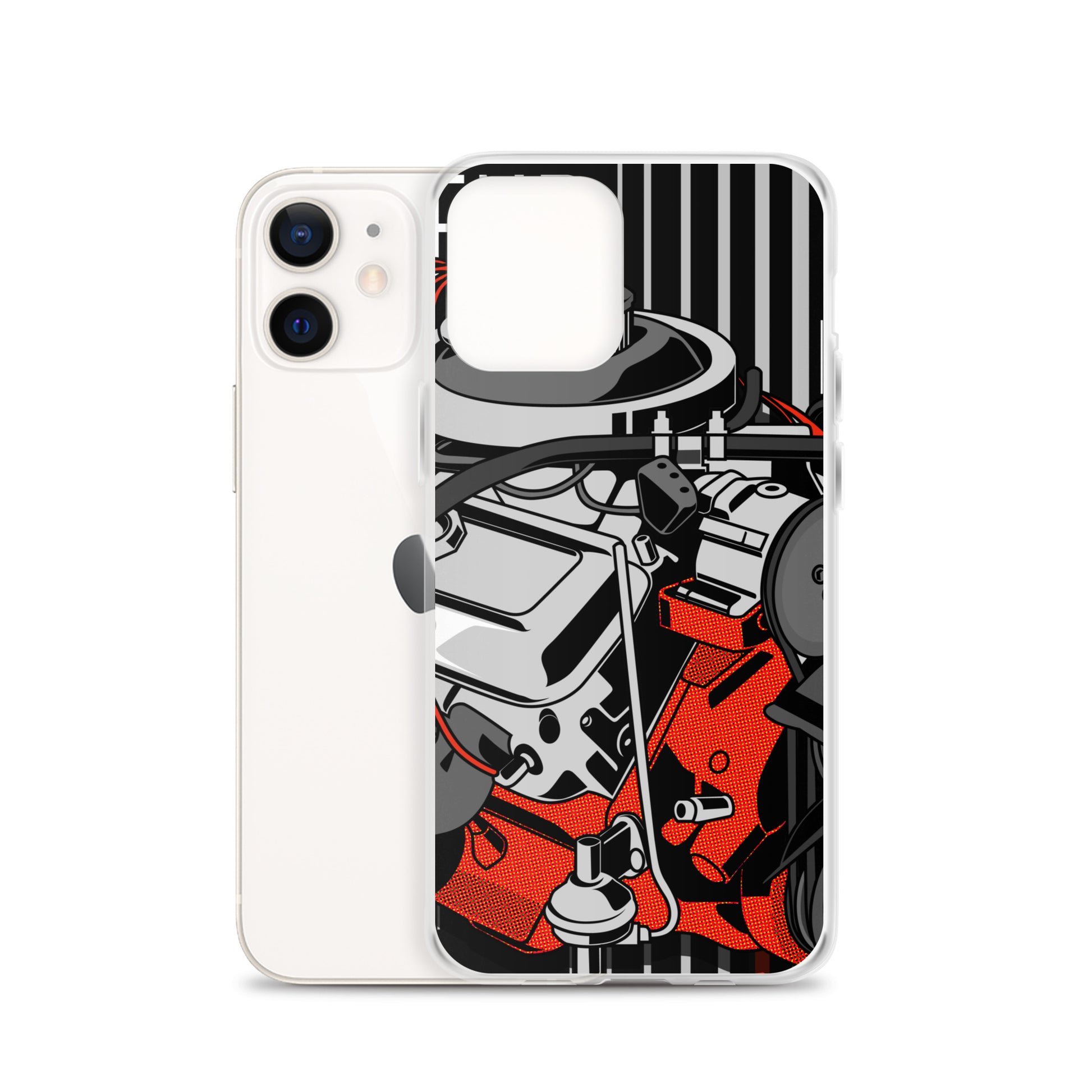 Red Engine iPhone Case